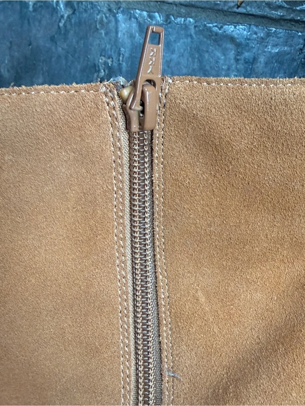 ASOS tan suede